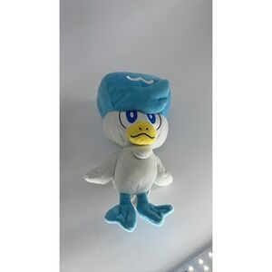 Pokemon Center Quaxly Plush 8 Inch Stuffed Animal Paldea Starter Scarlet Violet